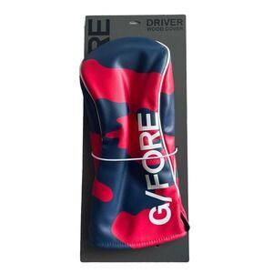 G/FORE Red and Blue Driver Wood Cover